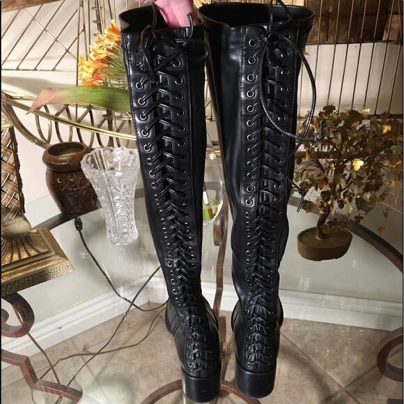 Jeffrey Campbell Shoes - 🎃 OO SEXY Tall Back Laced - Up - these are Keepers!